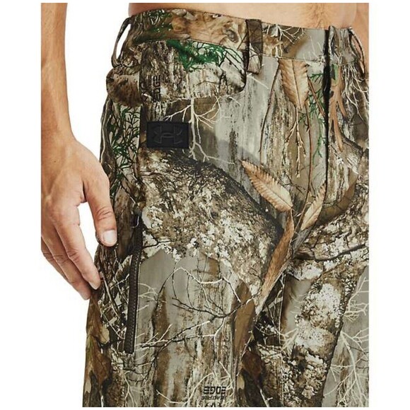 Under Armour Backwoods Straight Leg Hunting Mens Size 44x34 Pants 1355314-991 - Picture 3 of 6